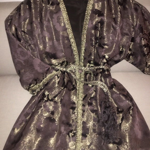 Brocade Anne Klein coat - Picture 4 of 5